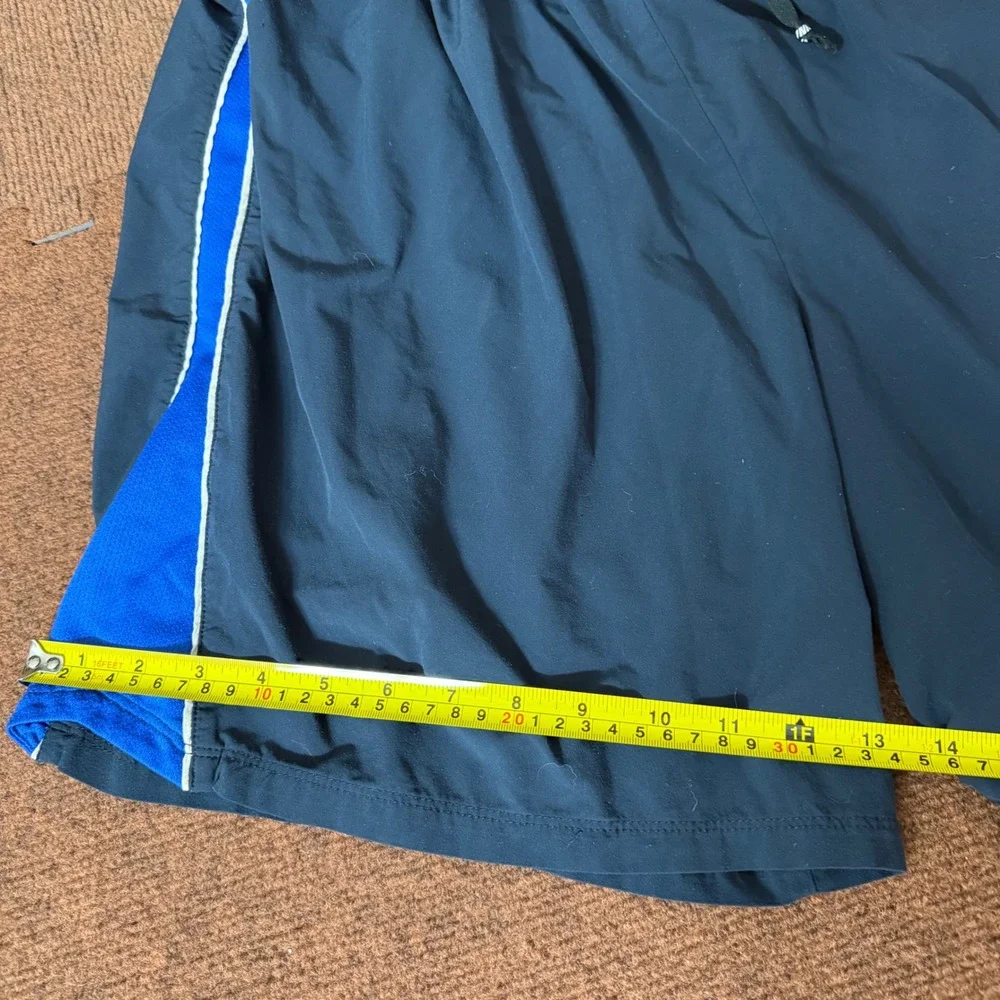 Nike Dri-FIT Mens‎ XL Blue Running Shorts Zipper Pocket RN56323 Athletic Gym